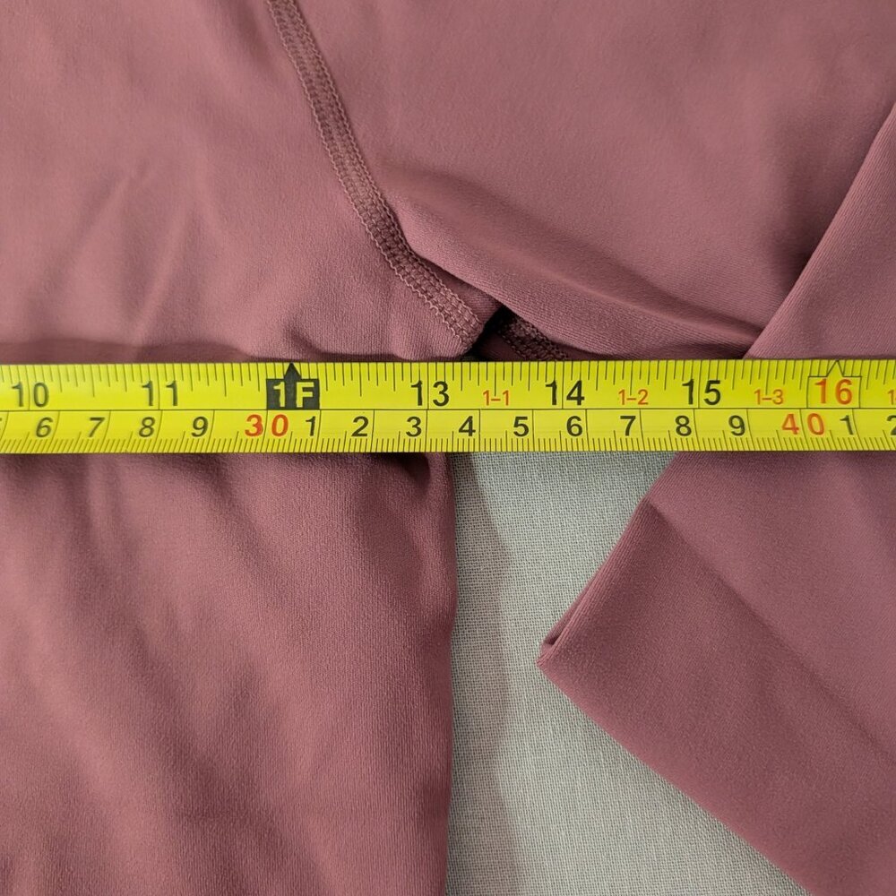 ⭐Fitness Crop Top Women's High Performance Long Sleeve Athletic Shirt Sz Large ⭐ - Picture 7 of 8